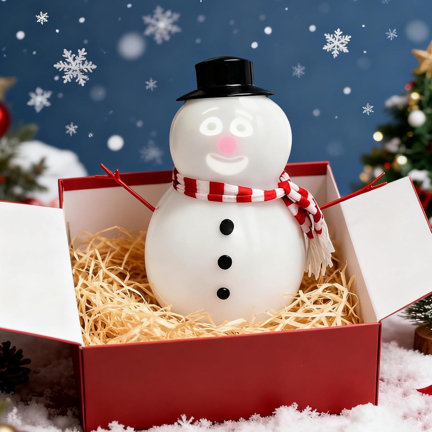 Animated Talking Snowman - USB/Battery Christmas Decoration