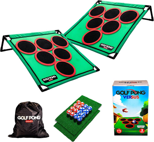 Portable Backyard Golf Game Set – Fun Outdoor Lawn Game for Family & Adults