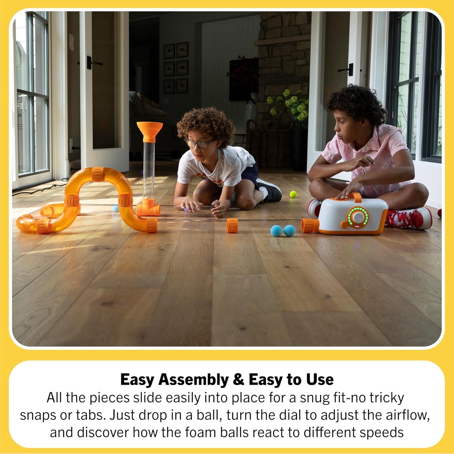 Fat Brain Toys Air Toobz - Air-Powered Sensory Toy for Kids 3+