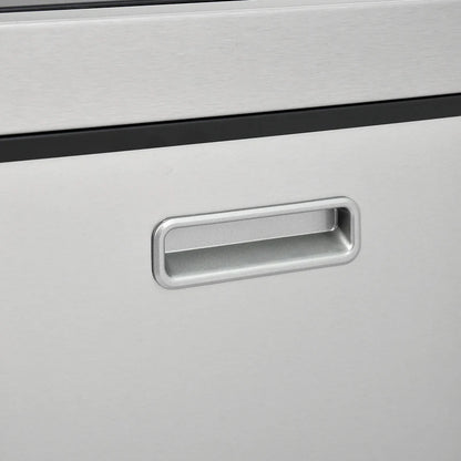 60L Touchless Triple Trash Bin with Sensor - 3 Compartments