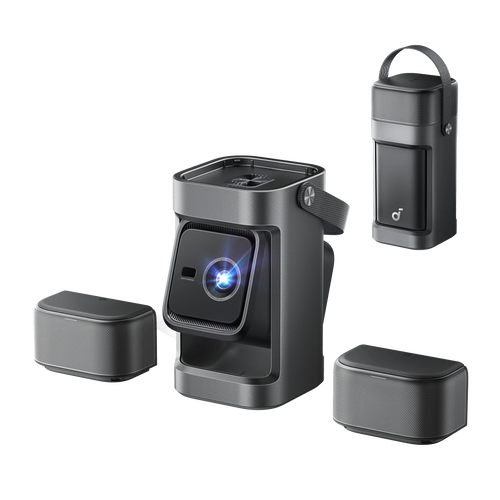 Detachable-Speaker Portable Projector