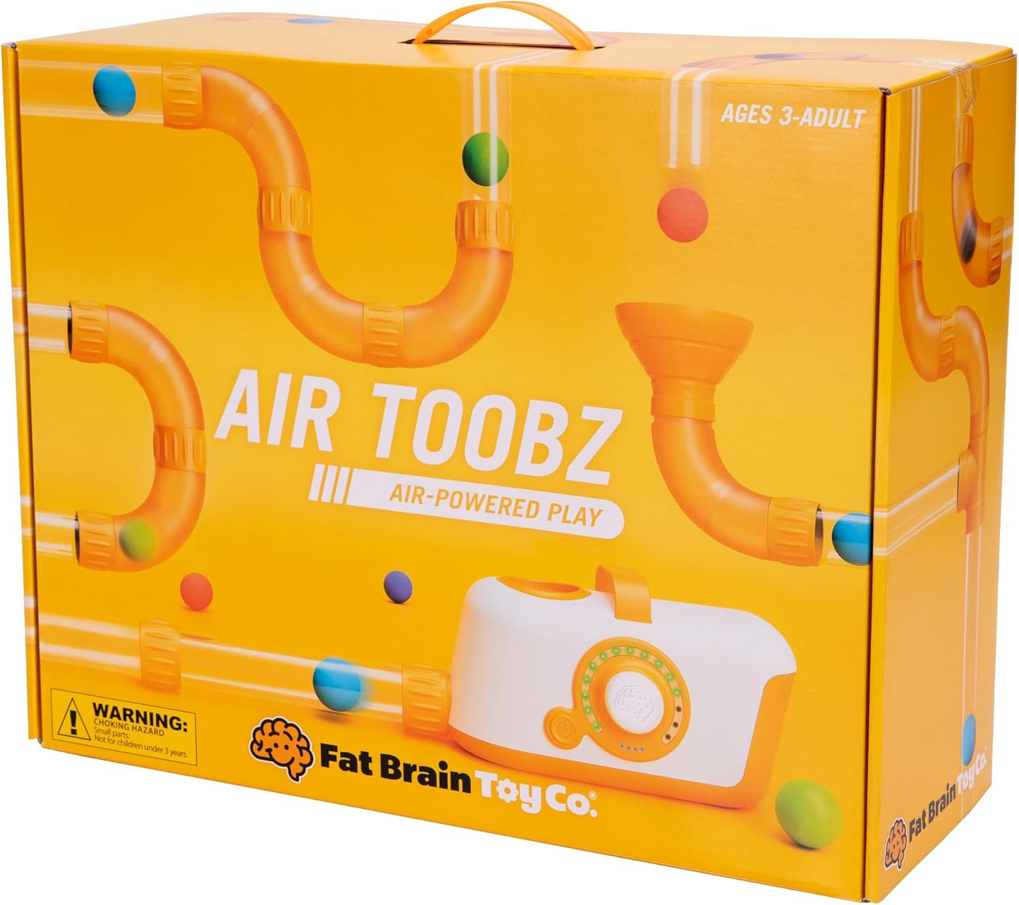 Fat Brain Toys Air Toobz - Air-Powered Sensory Toy for Kids 3+
