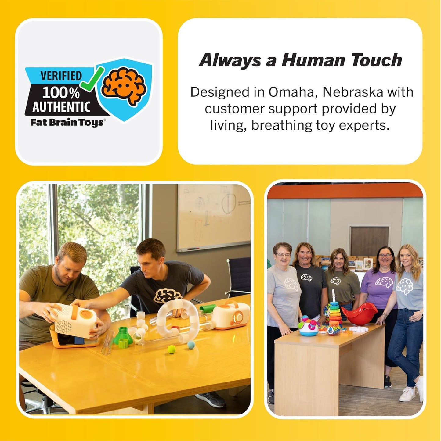 Fat Brain Toys Air Toobz - Air-Powered Sensory Toy for Kids 3+