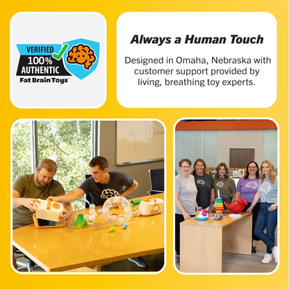 Fat Brain Toys Air Toobz - Air-Powered Sensory Toy for Kids 3+