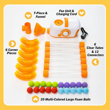 Fat Brain Toys Air Toobz - Air-Powered Sensory Toy for Kids 3+