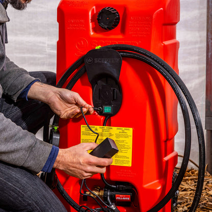 Scepter 14 Gallon Gas Caddy with Electric Fuel Pump