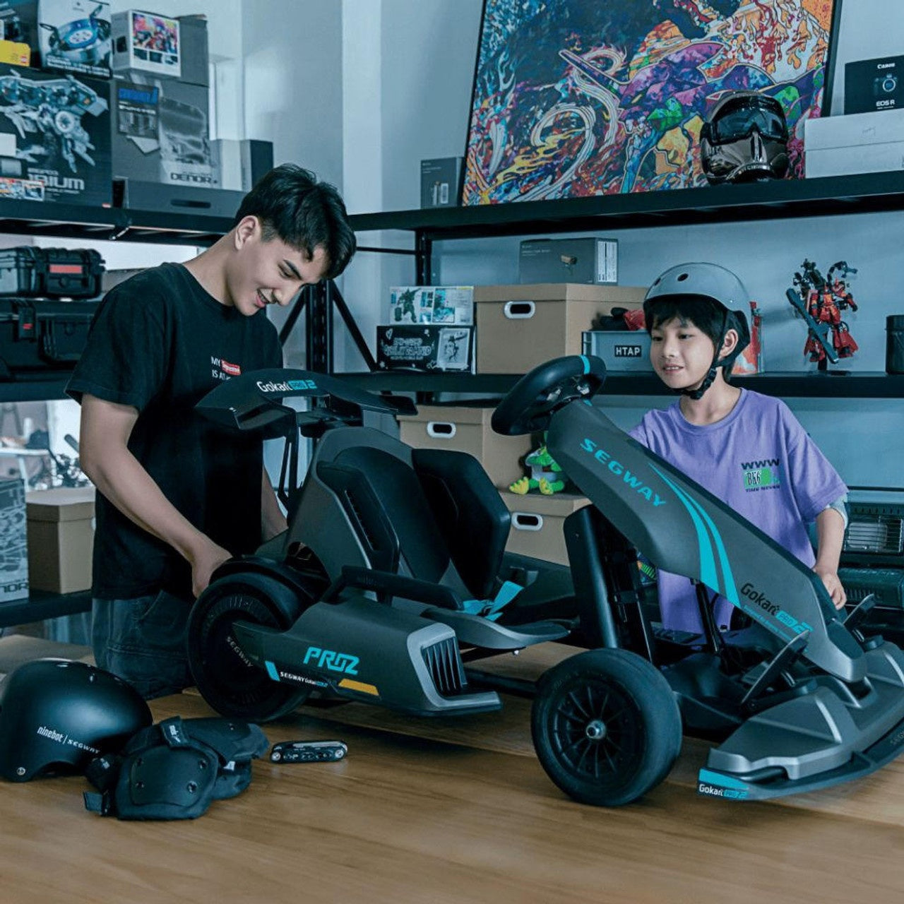 Electric Drift Go-Kart Pro 2 – Fast, Adjustable, and Fun for Kids & Adults